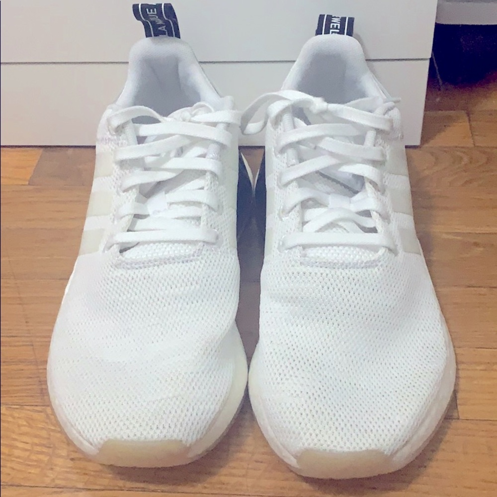 Adidas NMD_R1 White Shoes